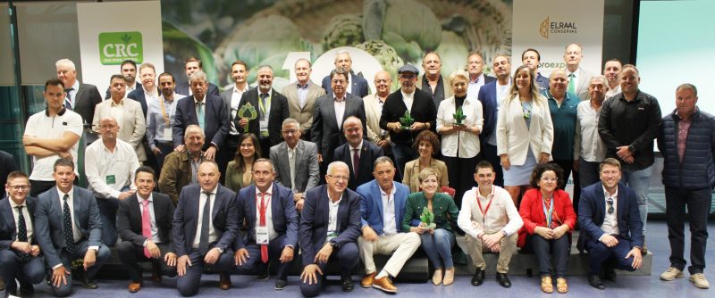 Foto de familia del X aniversario de Alcachofa de España