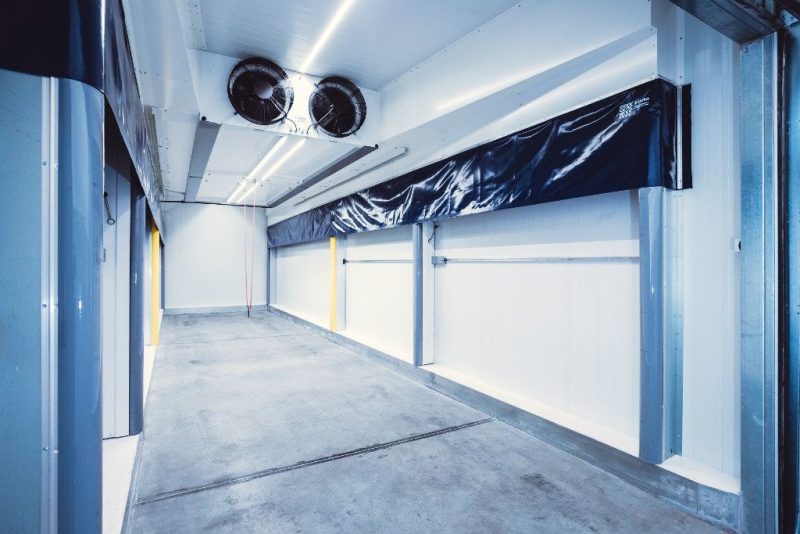 Interko Optimo fruit ripening room interior