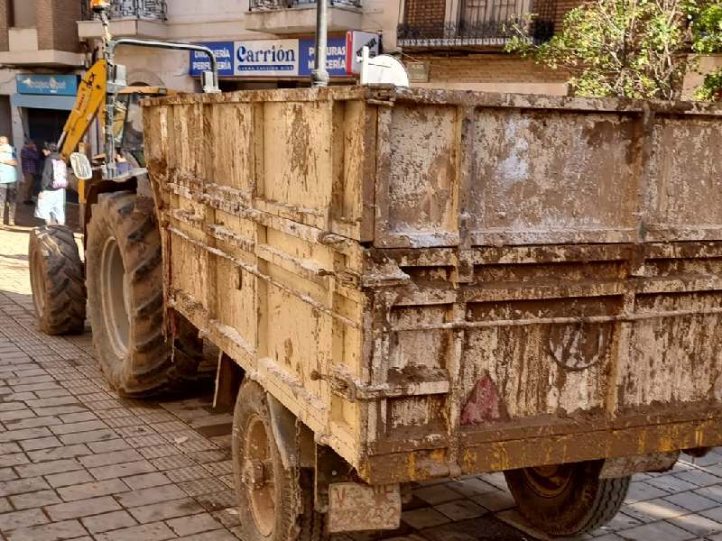 Tractor AVA ASAJA ayuda DANA