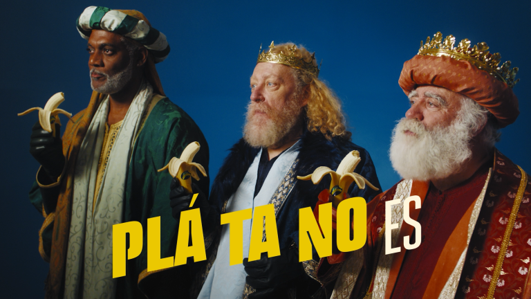 Campaña de comunicación de Navidad 2024 de Plátano de Canarias