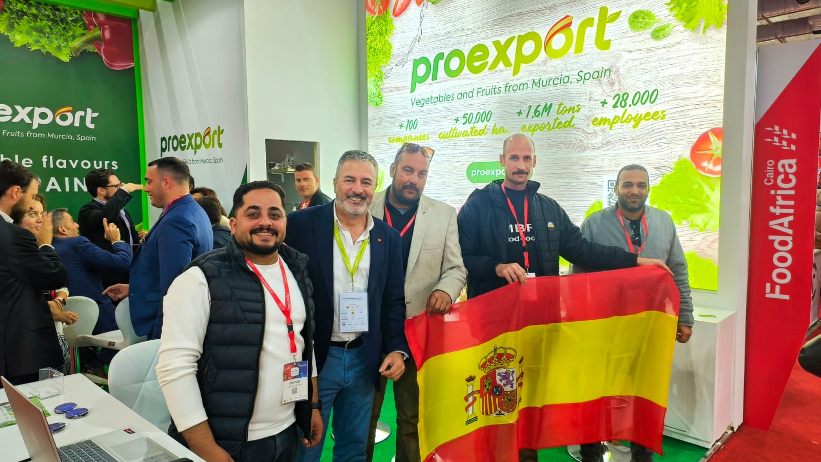 Proexport en la feria Food África.