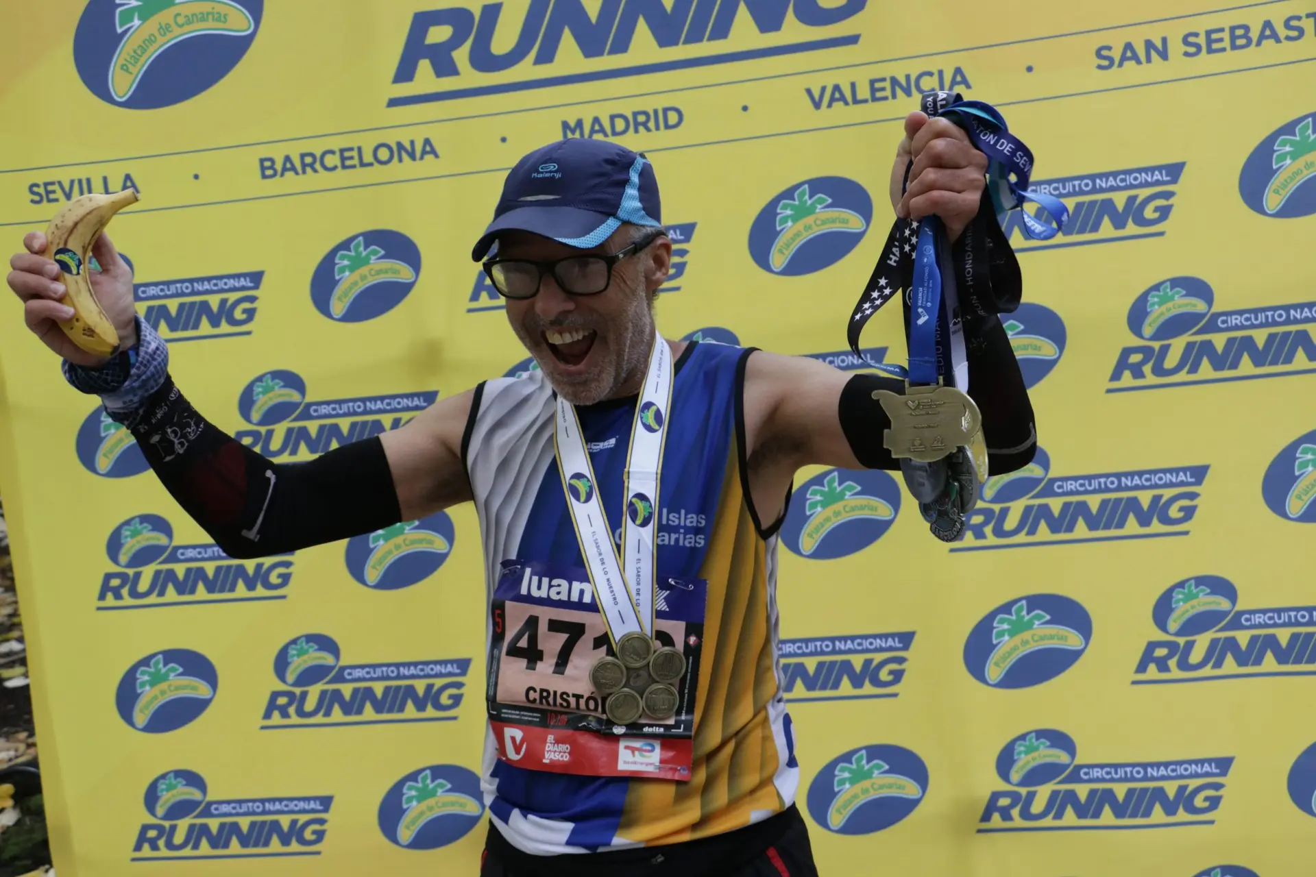 Corredor del Circuito Nacional de Running Plátano de Canarias