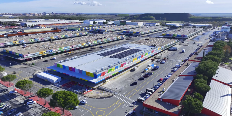 Imagen aérea de Mercamadrid