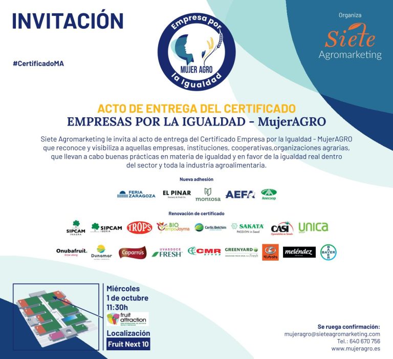 Invitación Entrega Certificados.