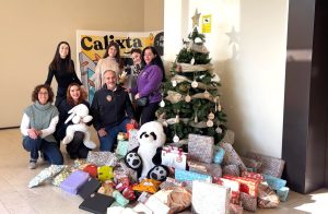 Equipo en la campaña de Navidad 'Regala Sonrisas_