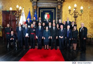 Malta's National Order of Merit, Investiture Ceremony 13.12.2025