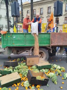 Manifestacion superjueves Valencia_camión