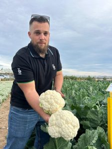 Rubén Muñoz Bejo coliflor