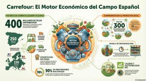 Infografía Carrefour motor campo español