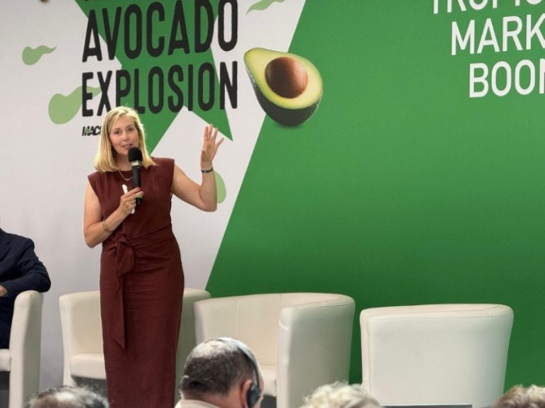 Shelly Vorster, Managing Director de la Organización Mundial del Aguacate (WAO) en Macfrut 2026
